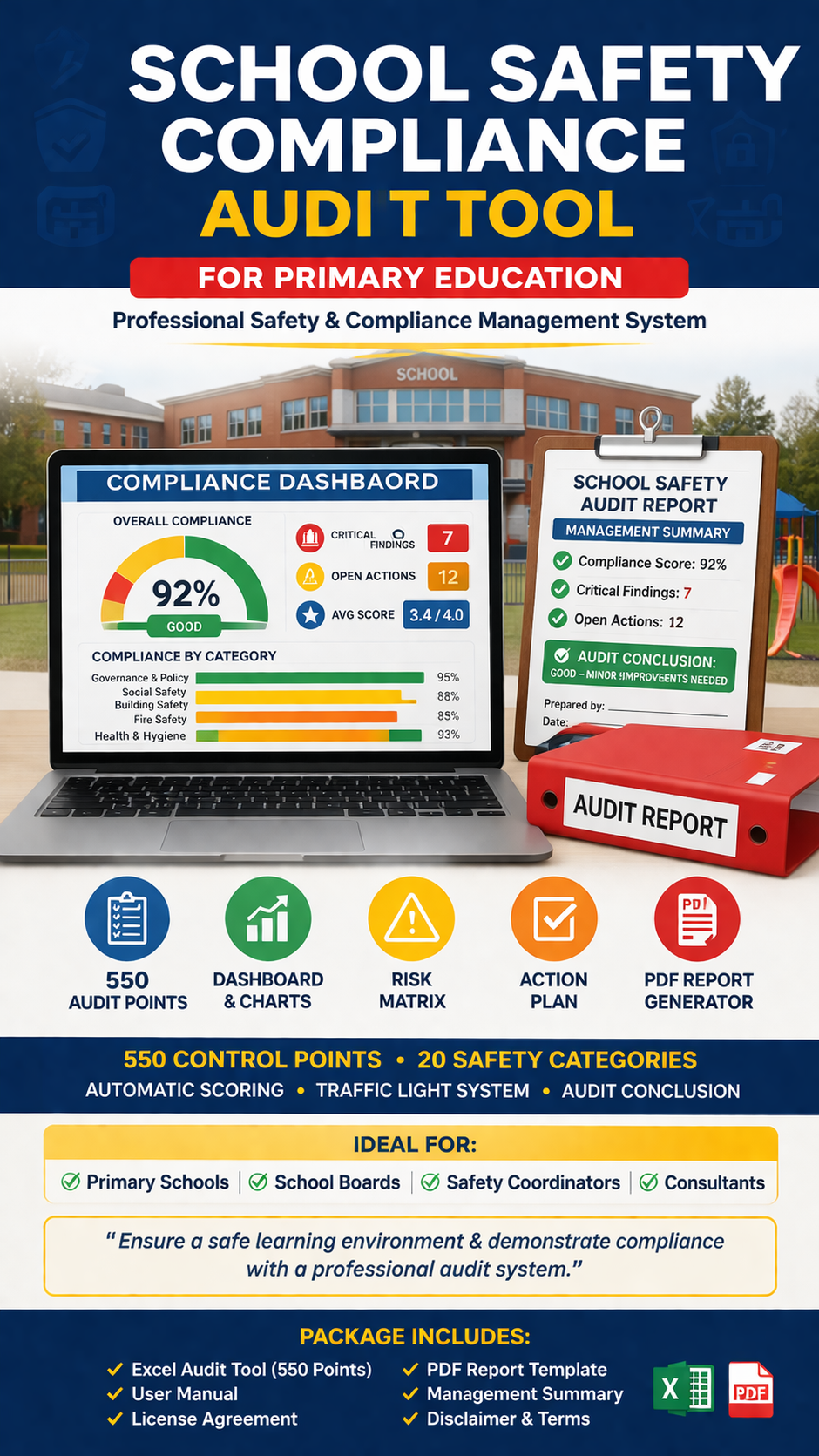 School Safety Compliance Audit Tool – Primary Education (EN)